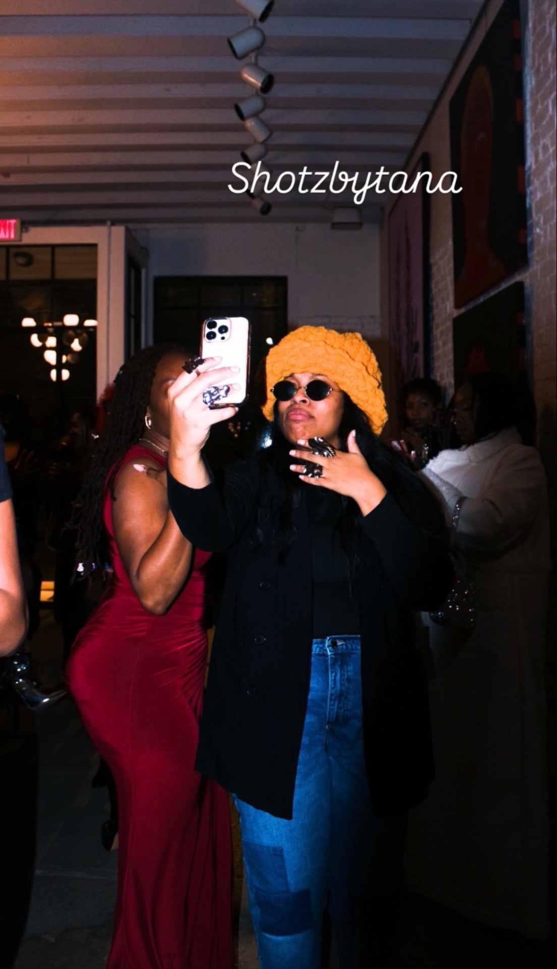 Selfie moment